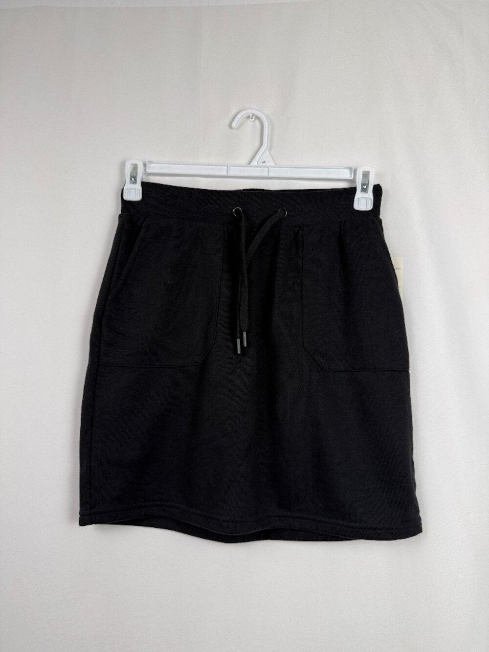 🔥4 for $20🔥 Iyla Women Black Fleece Skort Drawstring Pocket Size XS TP